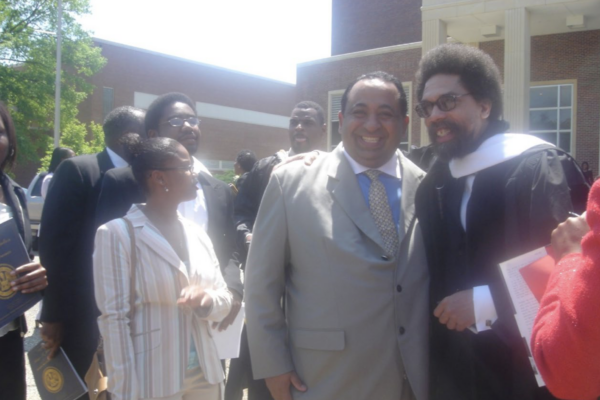 Lamadanie with US Presidential candidate, Harvard Professor Dr. Cornel West