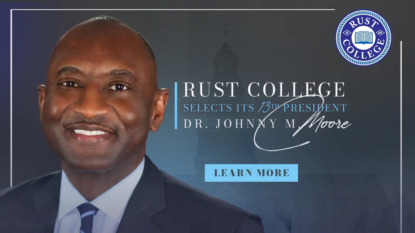 Dr. Johnny M. Moore to Serve as Rust College’s 13th President